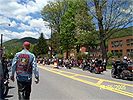 Memorial Day Weekend Photo - Moving Wall - Rainelle School Pictured on Right - Click to Visit